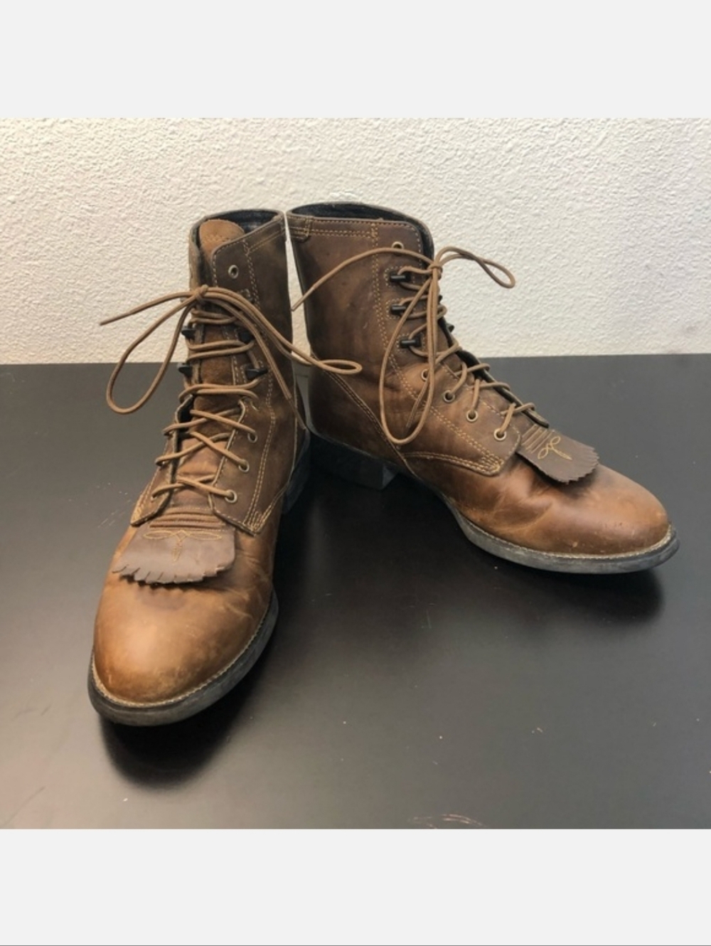 Ariat Women’s Brown Leather Work Boots